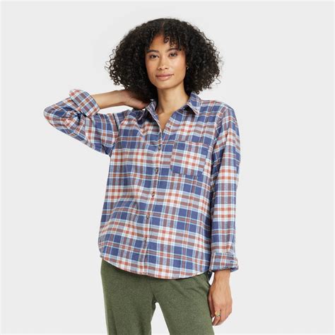 universal thread button down shirt|women flannel button down shirts.